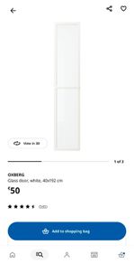 Ikea Oxberg Glass Doors