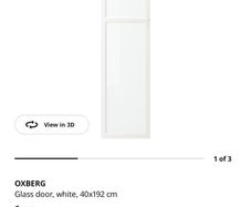 Ikea Oxberg Glass Doors
