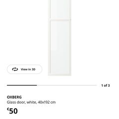 Ikea Oxberg Glass Doors