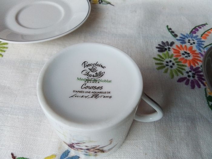 Two Quality Espresso Coffee Cups & Saucers