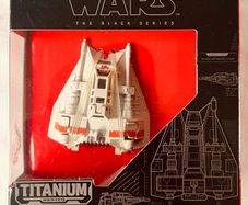 Collectible Star Wars The Black Series Titanium Series Snowspeeder (#10)
