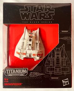 Collectible Star Wars The Black Series Titanium Series Snowspeeder (#10)