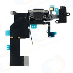 iPhone 5C Replacement Charging Dock Port Connector Flex Cable and Mic Black