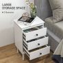 Set of Two Modern Bedside Tables Image 3