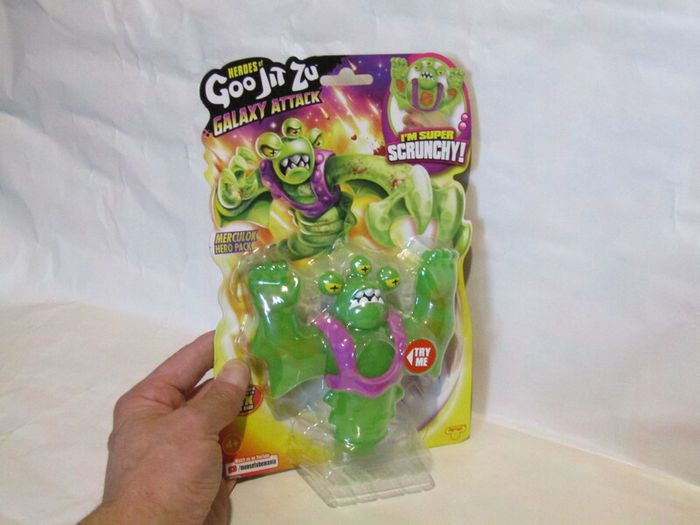Heroes of Goo Jit Zu Galaxy Attack Merculok Figure Brand New Sealed Rare Hard To Find