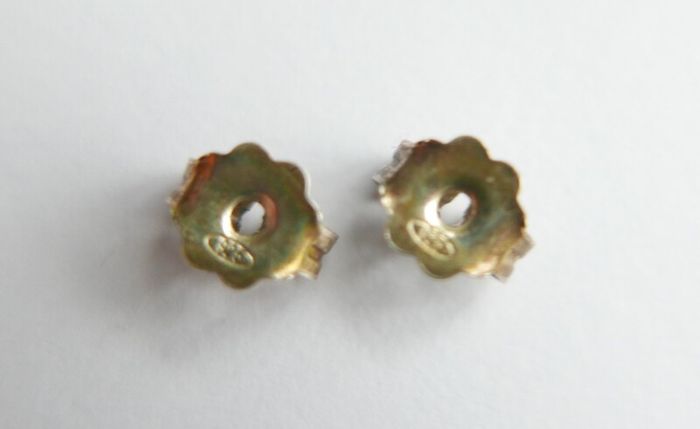 Vintage Sterling Silver 925 Earrings 1,9g