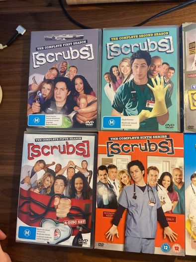 Scrubs box sets dvd The complete 1st - 7th Series priced individually below