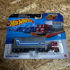 Optimus Prime Track Fleet Hot Wheels
