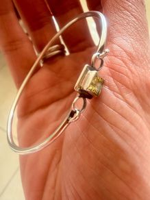 Vintage silver bangle