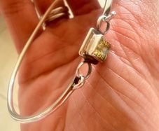 Vintage silver bangle