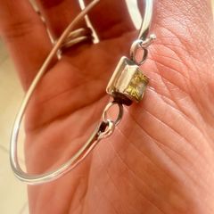 Vintage silver bangle
