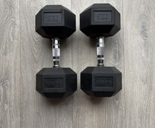 BLK BOX 22.5kg Hex Dumbbells (Pair)