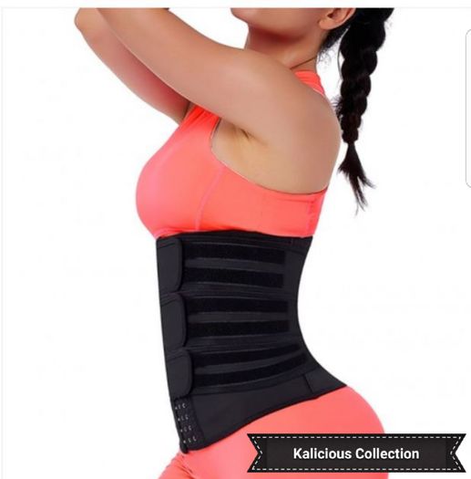 Slimming Waist Trainer  3 Belt with Hook-Kalicious Collections