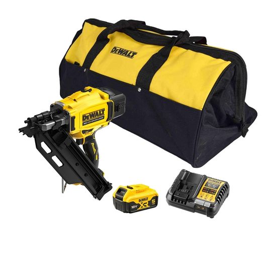 DeWalt Brushless 18V 1St Fix Nail Gun Kit - New
