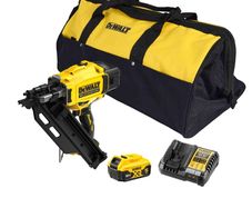 DeWalt Brushless 18V 1St Fix Nail Gun Kit - New
