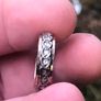 9ct Gold & Sterling Silver Ring Set With Quartz Crystals Image 4