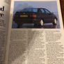 1988 Volkswagen Passat Autocar Supplement Image 7