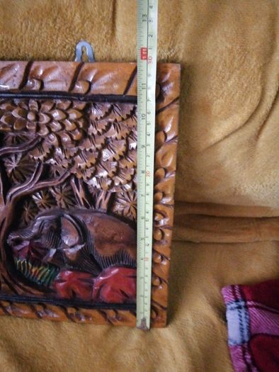 Wood plaque