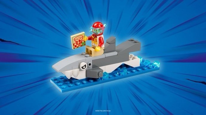 Lego 6644846 turbo shark 2in1 mini model