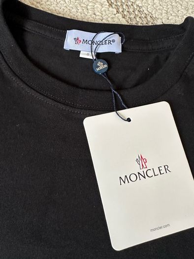 Black Moncler Tshirt - New with tags