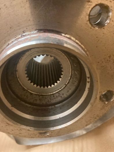 07-19 Bmw E70 F71 F16 F15 X5 Rear Left Spindle Knuckle Wheel Hub Bearing Oem