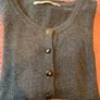 Part Two grey jumper with light grey elbow patches (S) Image 4