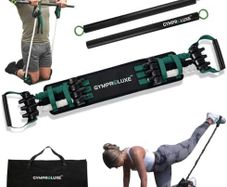 Original Portable Gym - Resistance Exercise Band Set for Home Gym - 90KG Resistance Band Set for Men and Women