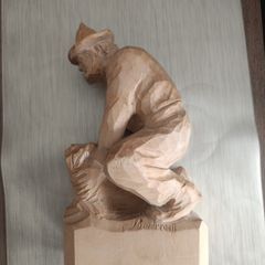 wooden sculpture Boudreault