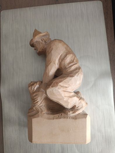 wooden sculpture Boudreault