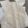 Zara baby girl light beige embroided dress 3-6 m Image 2