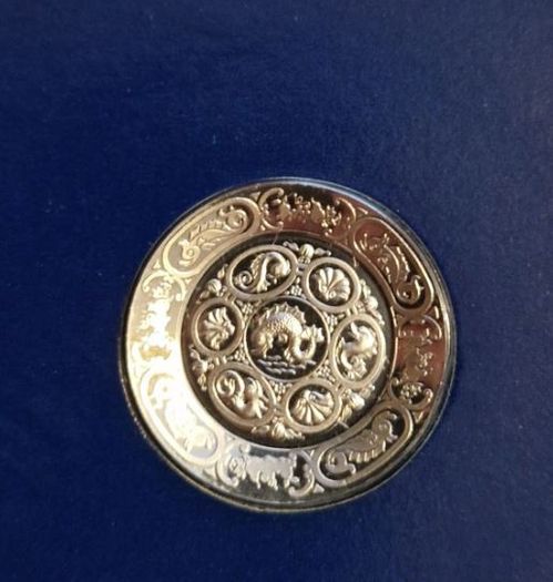Vintage Franklin Mint Stirling Silver Miniature Plates (925)