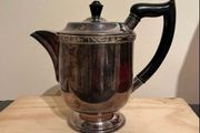 Silver plated coffee pot