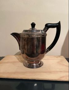 Silver plated coffee pot
