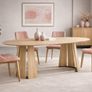 The Sterling Extendable Round Dining Table 100 to 140cm Image 4