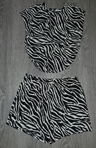 Girls shorts co ords