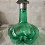 Green  Glass Decanter Image 2