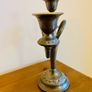 Vintage Silver Plated 3 Arm Candelabra IANTHE Ian Heath England Mid Century Image 4