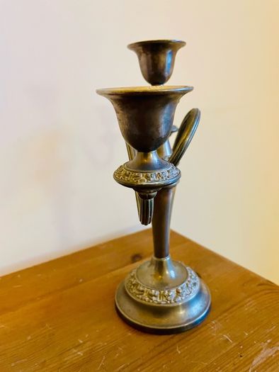 Vintage Silver Plated 3 Arm Candelabra IANTHE Ian Heath England Mid Century