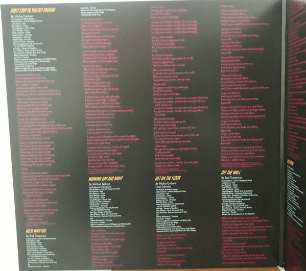 Michael Jackson  Off The Wall Gatefold