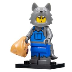 lego series 23 wolf costume. Col23-8