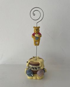Disney Picture Photo Holder. Winnie The Pooh. Hunny Pot