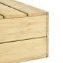 3 Piece Garden Lounge Set Impregnated Pinewood Image 2