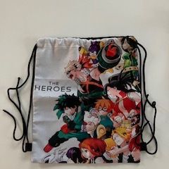 My Hero Academia drawstring bag - The Heroes design