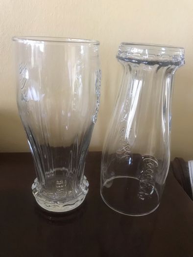 Coca Cola 'cap top' Glasses (4)