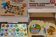 Wooden Alphabet Floor Puzzle