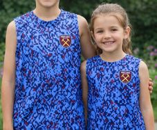 BRAND NEW West Ham Tops: 7-8yrs / 11-12yrs - Sports Jersey - Football