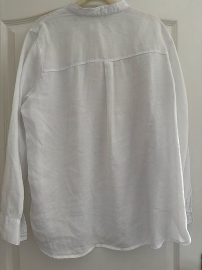 F and F Long sleeve Linen Blouse
