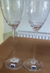 Waterford Crystal FOLIO-2 White Wine Glass SET/2 by John Rocha
