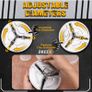 BRAND NEW Adjustable Punching Saw Adjustable Cutting Diameter 45-130MM Easy And Fast Hole Opener Smooth Cutting Woodworking Tools Image 2