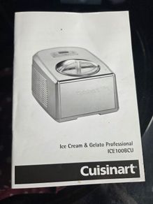 Cuisinart Ice Cream Maker